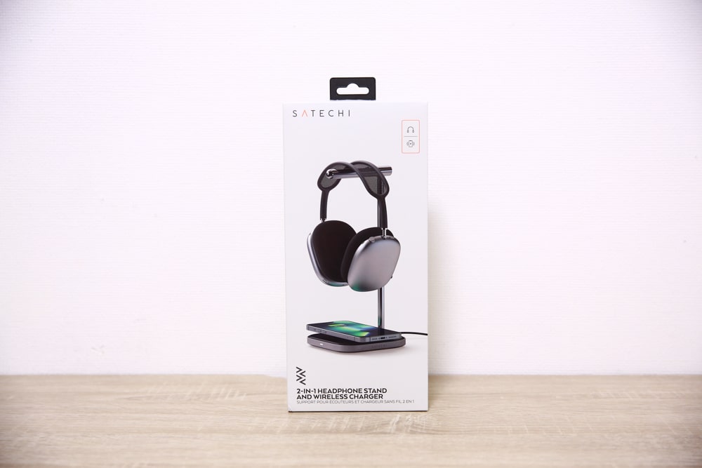 【概要】Satechi 2in1 ワイヤレス充電付き ヘッドホンスタンド