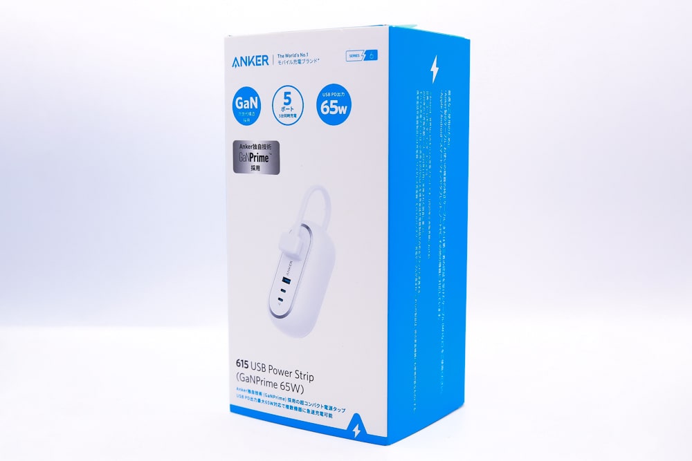 【概要】Anker 615 USB Power Strip(GaNPrime 65W)