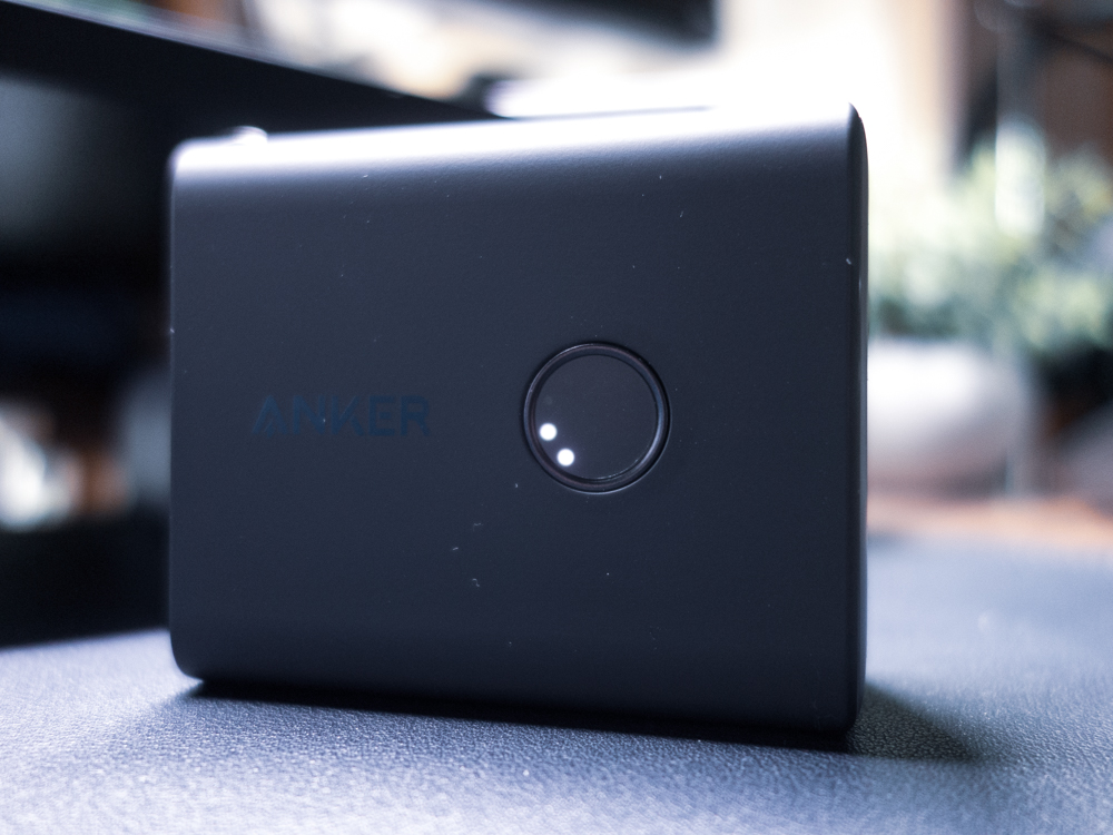 モバイルバッテリーとして使うには容量（5,000mAh）が少なめ