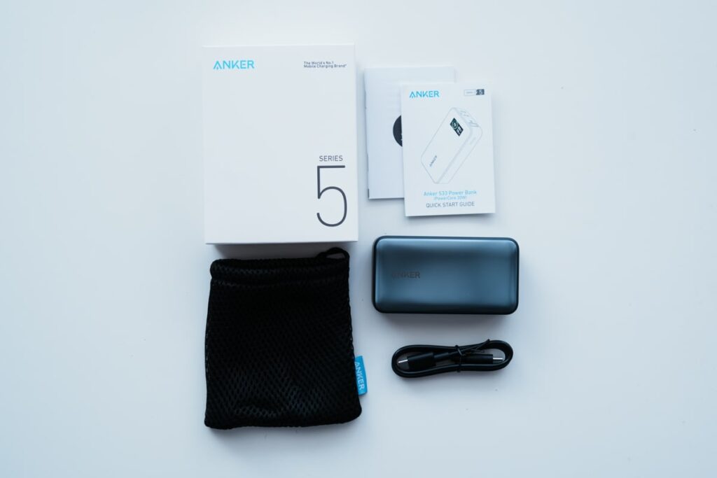 【付属品】Anker Power Bank モバイルバッテリー 10000mAh 30W