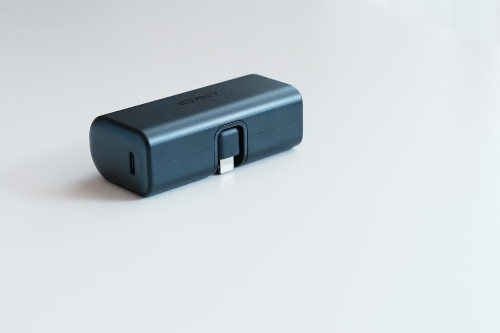 【レビュー】Anker Nano Power Bank ライトニング端子一体型の超小型モバイルバッテリー