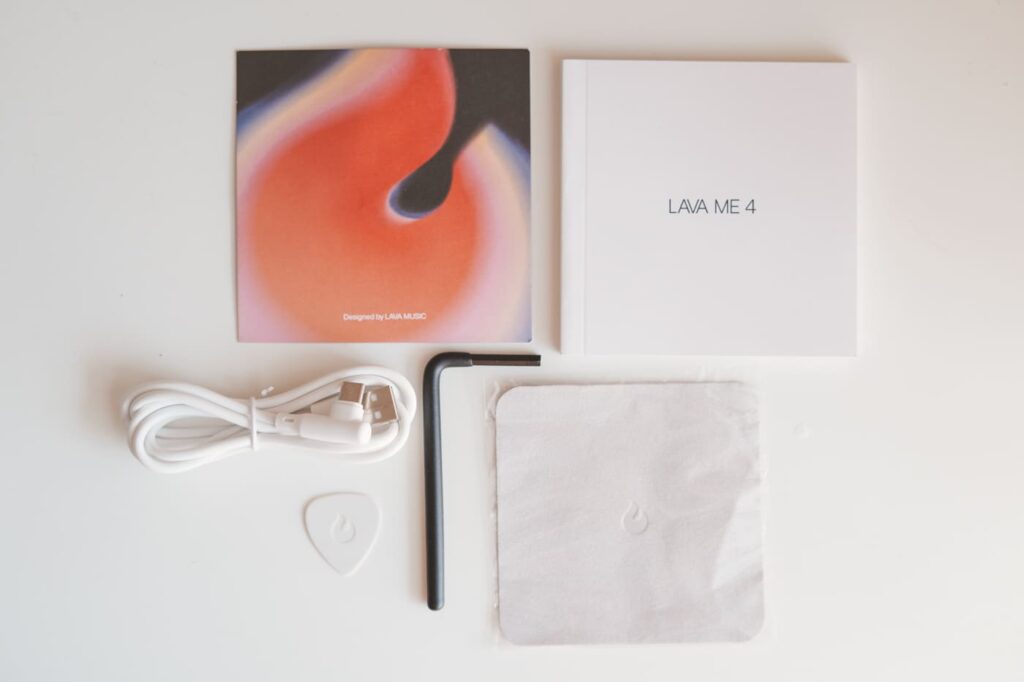 【付属品】LAVA ME4 Carbon スマートギター
