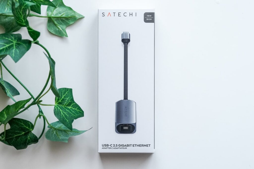 【概要】Satechi USB-C 2.5Gbps イーサネットアダプタ