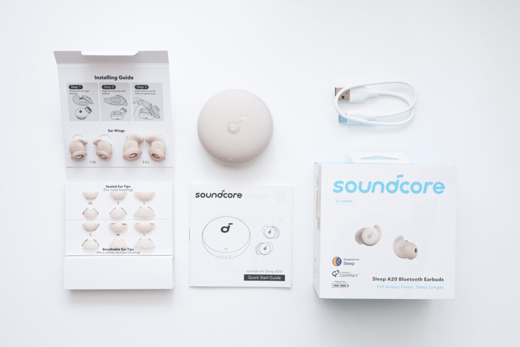 【概要】Anker Soundcore Sleep A20 睡眠シーン特化型ワイヤレスイヤホン