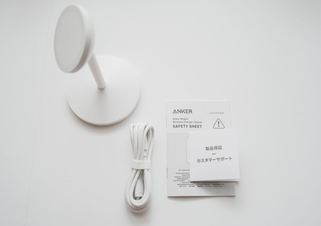 【付属品】Anker MagGo Wireless Charger(Stand)