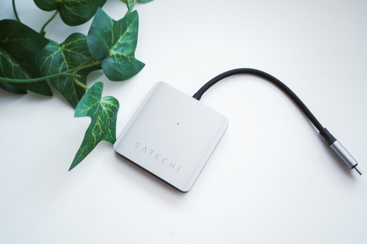 【レビュー】Satechi 4ポート USB-C ハブはMacBookとの相性バツグン！