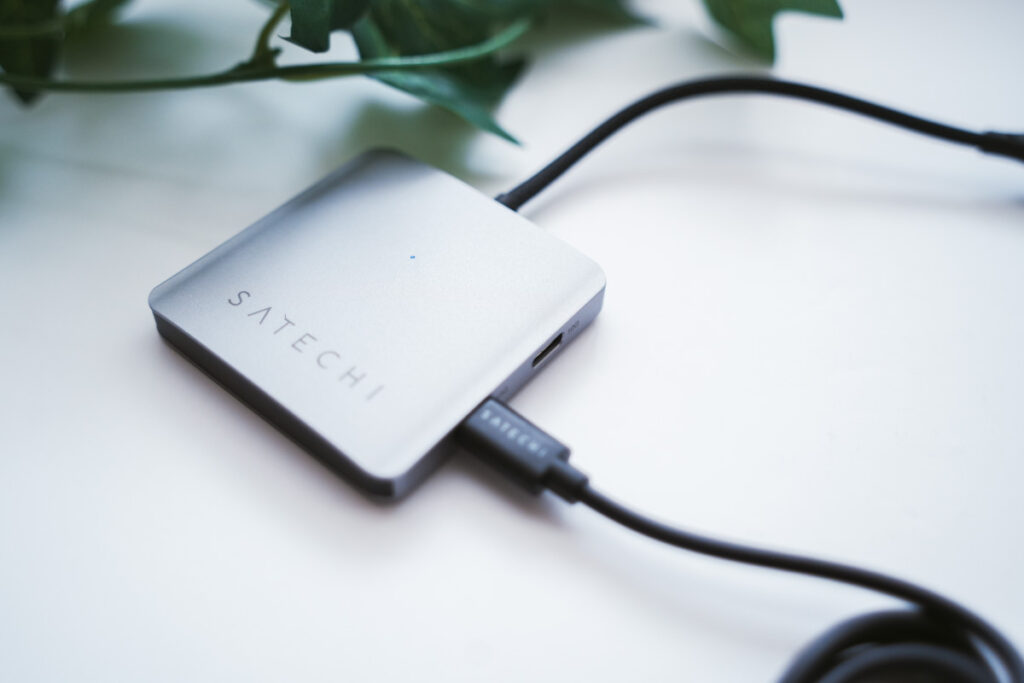 10Gbps USB 3.2データポート搭載で転送速度は大満足