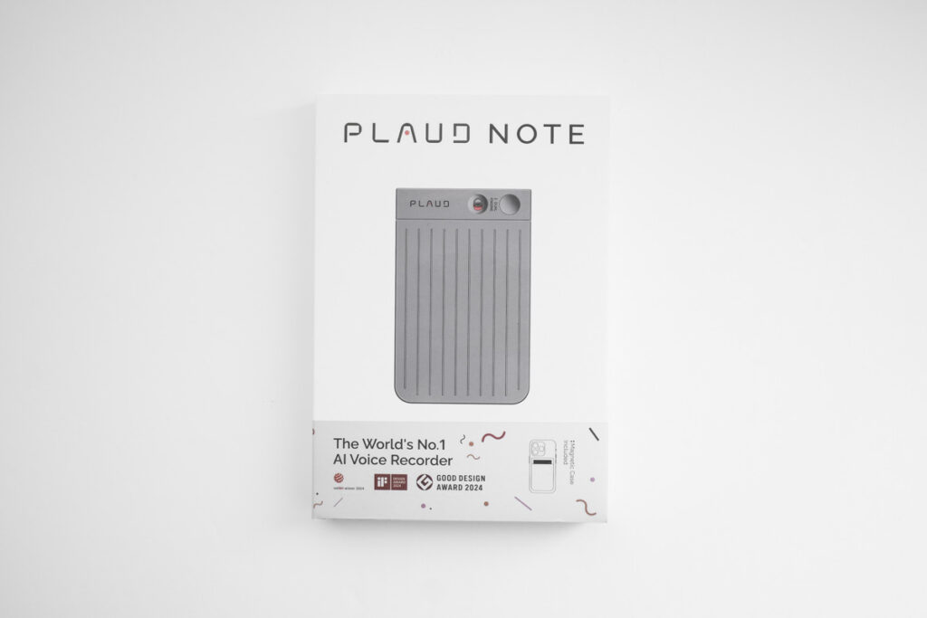 【比較】PLAUD NOTE／PLAUD NotePinの違いは？