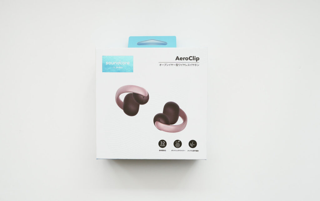 【概要】Anker「Soundcore AeroClip」イヤーカフ型ワイヤレスイヤホン