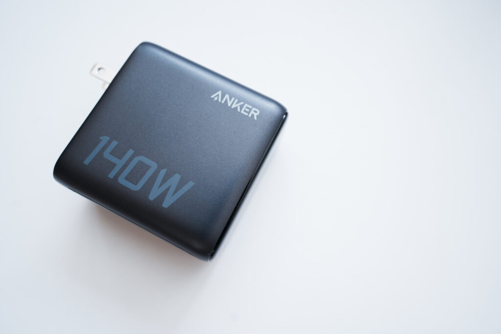 Anker Charger(140W, 4 Ports)with USB-C & USB-C ケーブル 充電器