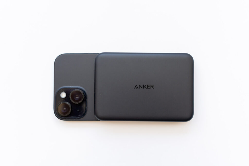 Anker Nano Power Bank（5000mAh, MagGo, Slim）モバイルバッテリー