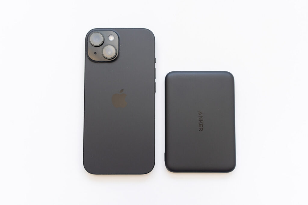 Anker Nano Power Bank（5000mAh, MagGo, Slim）モバイルバッテリー