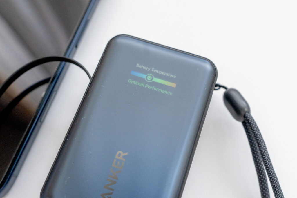 Anker Nano Power Bank（10000mAh, 45W, 巻取り式 USB-Cケーブル）