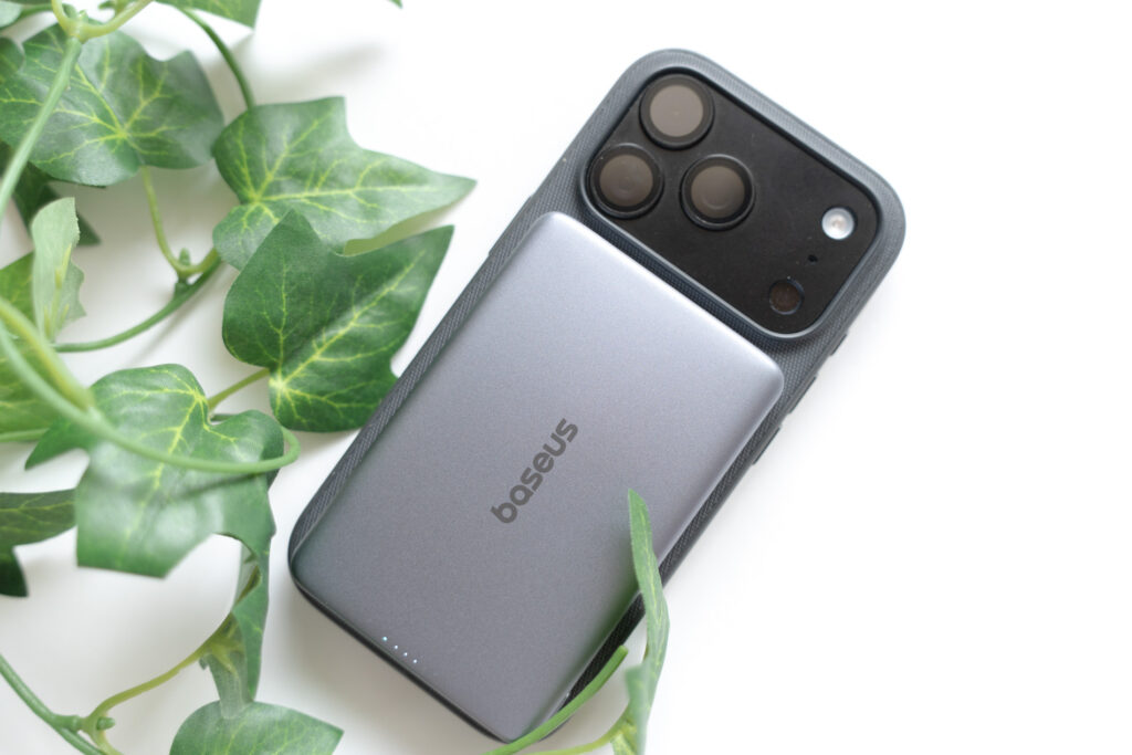まとめ:Baseus PicoGo AM41 超薄型マグネット式モバイルバッテリー(5000mAh)はiPhone17で使える!