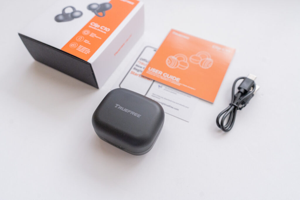 【付属品】TRUEFREE Clip C10 イヤーフック型ワイヤレスイヤホン