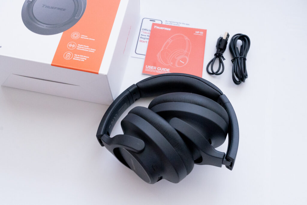 【付属品】TRUEFREE HF-10 ワイヤレスヘッドフォン
