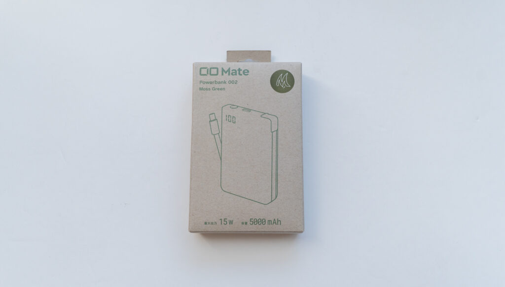 【概要】CIO Mate Powerbank 002 ケーブル内蔵モバイルバッテリー