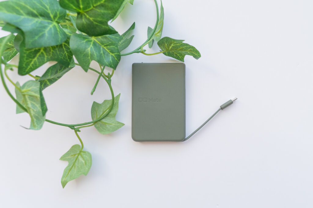 【レビュー】CIO Mate Powerbank 002 ケーブル内蔵モバイルバッテリーは常に持っておくと安心なアイテムです!