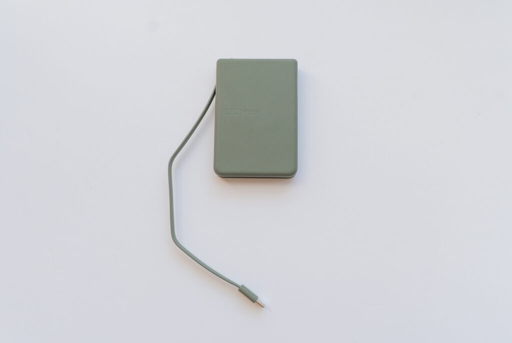 ケーブル忘れとサヨナラ!荷物が減る手軽さ