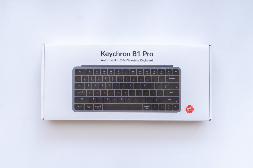 【概要】Keychron B1 Pro ウルトラスリム ワイヤレスキーボード