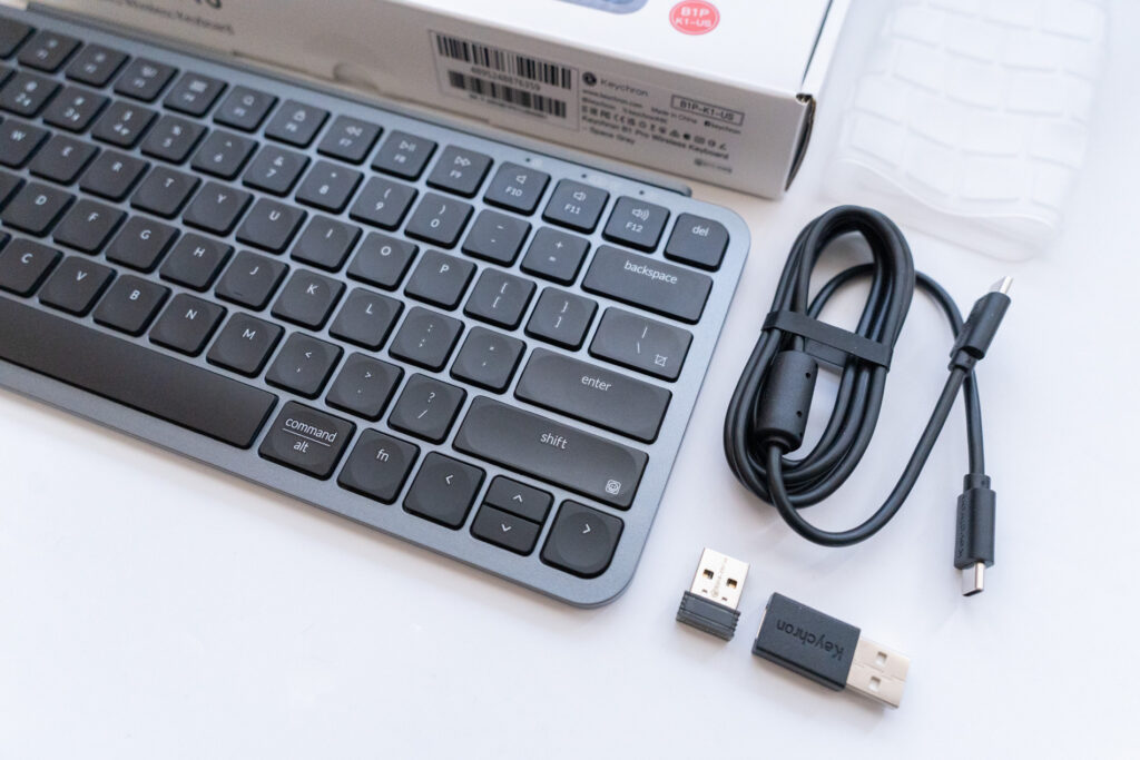 【付属品】Keychron B1 Pro ウルトラスリム ワイヤレスキーボード