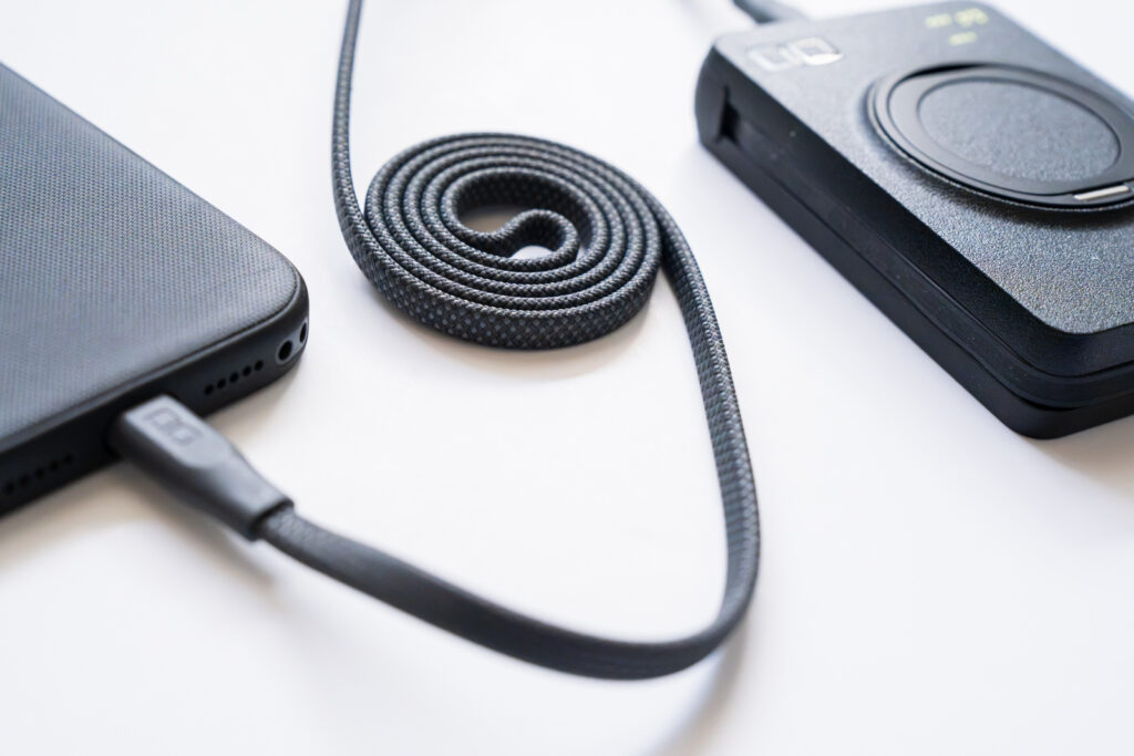 Flat Spiral Cable CtoC USB-Cケーブル
