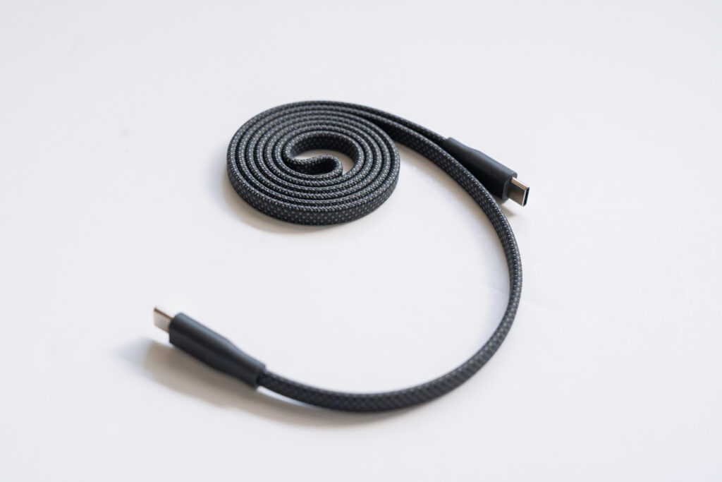 Flat Spiral Cable CtoC USB-Cケーブル