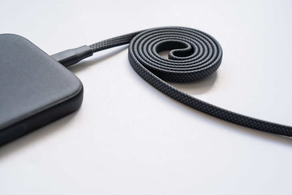 Flat Spiral Cable CtoC USB-Cケーブル